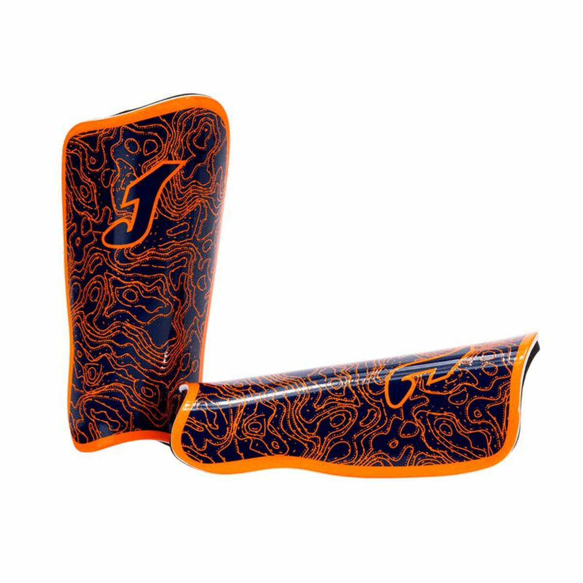 Football Shinguards Joma Sport Panther Orange-0