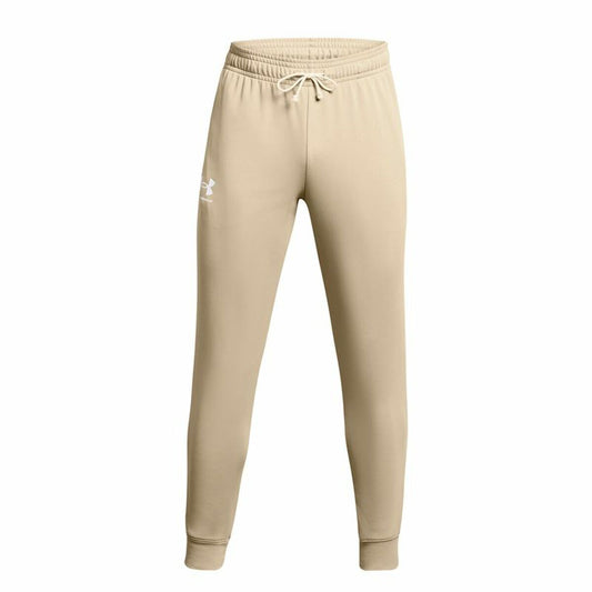 Trousers Under Armour Rival Terry Jogger Beige